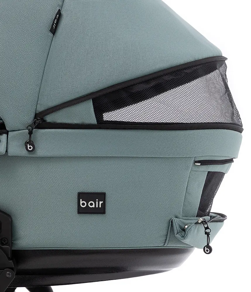 Коляска 2 в 1 Bair Kiwi Plus ECO Soft BKP-028 нефрит